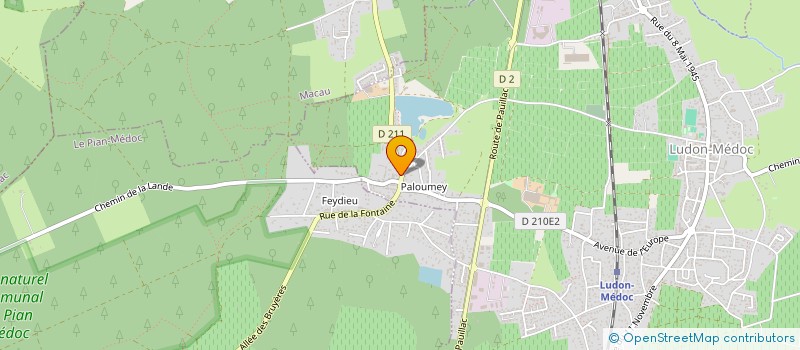 localisation de l'entreprise 527 653 059 à BLANQUEFORT