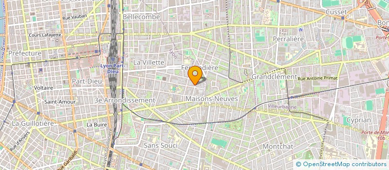 localisation de l'entreprise 527 657 159   LYON