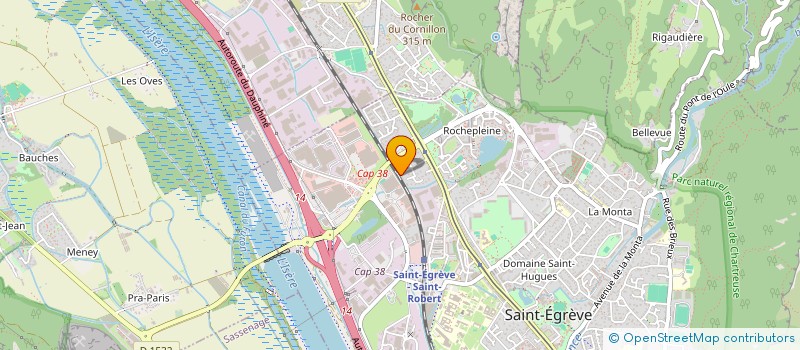 localisation de l'entreprise 527 659 585   SAINT-EGREVE