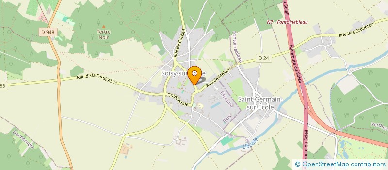 localisation de l'entreprise 527 662 035   SOISY-SUR-ECOLE