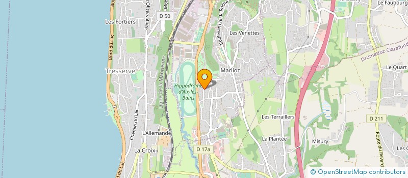 localisation de l'entreprise 527 665 541   AIX-LES-BAINS