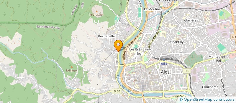 localisation de l'entreprise 527 669 840   ALES