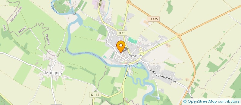 localisation de l'entreprise 527 671 325  à DOLE