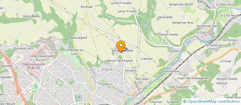 localisation de l'entreprise 527 677 942   PLOUNEVENTER