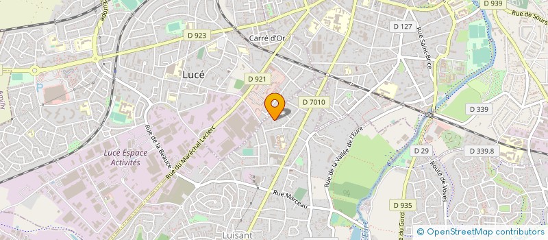 localisation de l'entreprise 527 697 338 à LUISANT