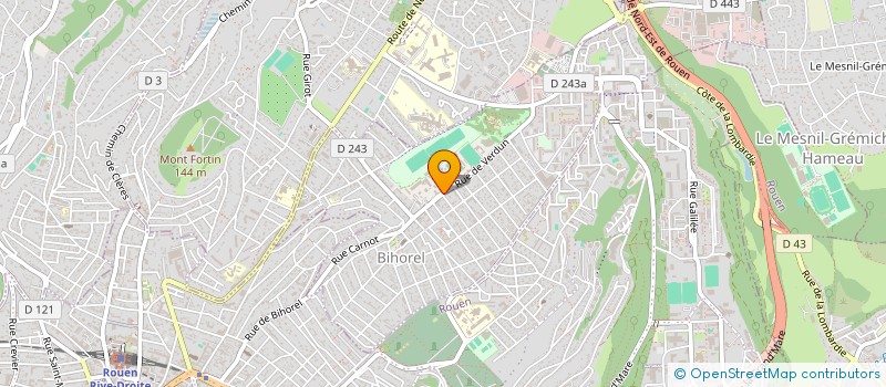 localisation de l'entreprise 527 719 165   BIHOREL