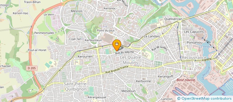 localisation de l'entreprise 527 729 495   BREST