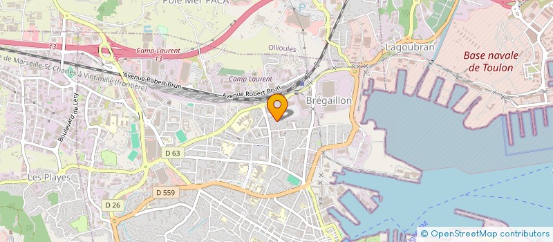 localisation de l'entreprise 527 744 205   LA SEYNE SUR MER