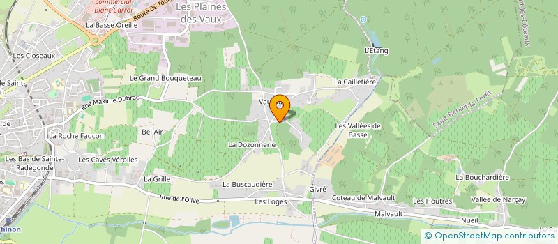 localisation de l'entreprise 527 745 350   CHINON