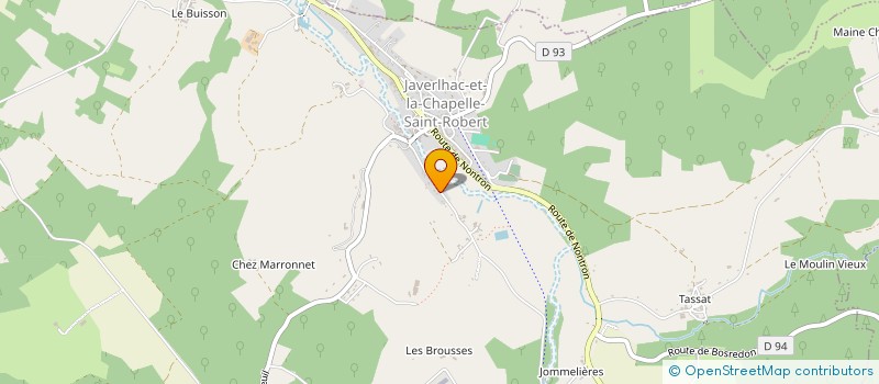 localisation de l'entreprise 527 749 659   MARTHON