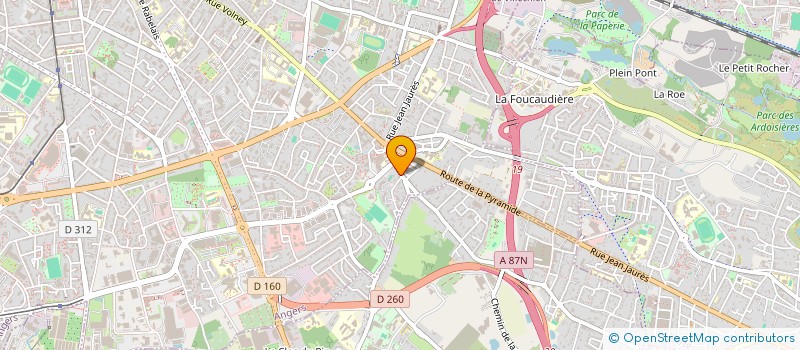 localisation de l'entreprise 527 753 370  à ANGERS