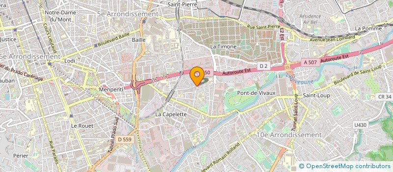 localisation de l'entreprise 527 754 865   MARSEILLE