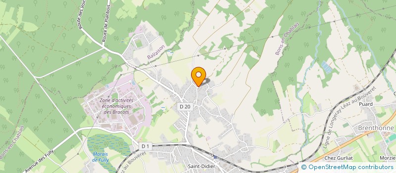 localisation de l'entreprise 527 765 564   BOURG-EN-BRESSE