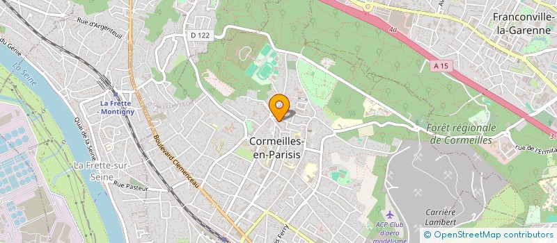 localisation de l'entreprise 527 769 921 à CORMEILLES-EN-PARISIS