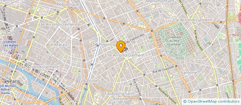localisation de l'entreprise 527 788 301   PARIS