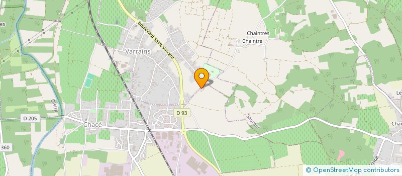 localisation de l'entreprise 527 789 663   SAUMUR