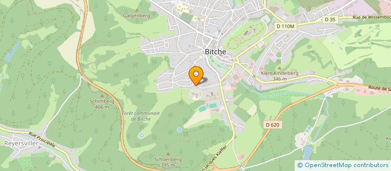 localisation de l'entreprise 527 827 489   BITCHE