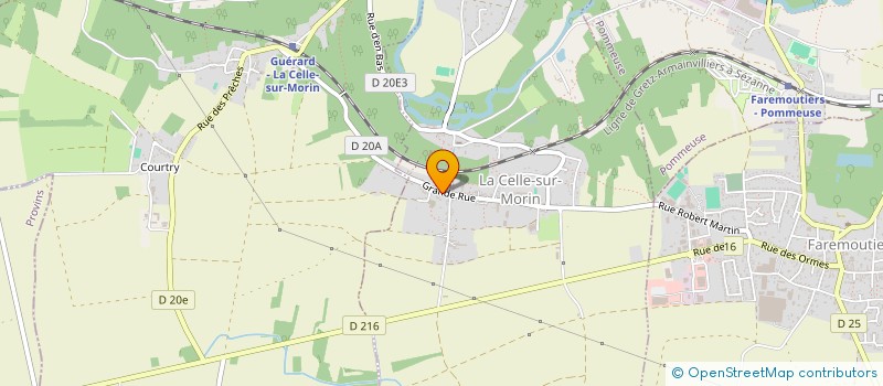 localisation de l'entreprise 527 830 988   LA FERTE-GAUCHER