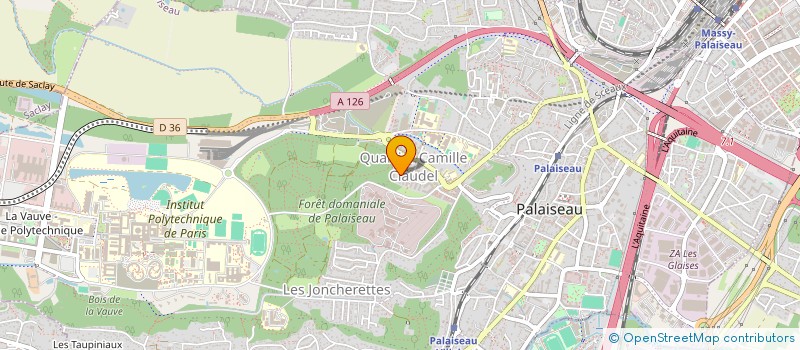 localisation de l'entreprise 527 863 484 à PALAISEAU