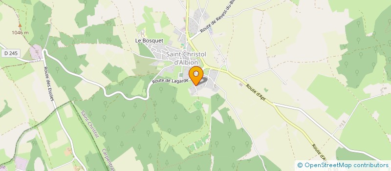 localisation de l'entreprise 527 875 546   SAINT-CHRISTOL