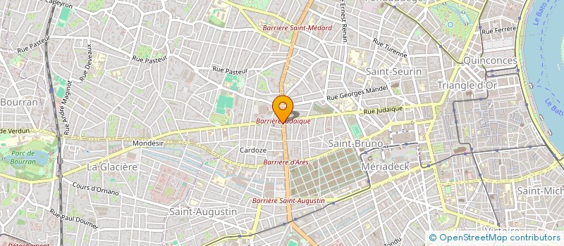 localisation de l'entreprise 527 908 925   BORDEAUX