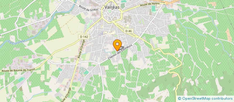 localisation de l'entreprise 527 910 541  à VALREAS