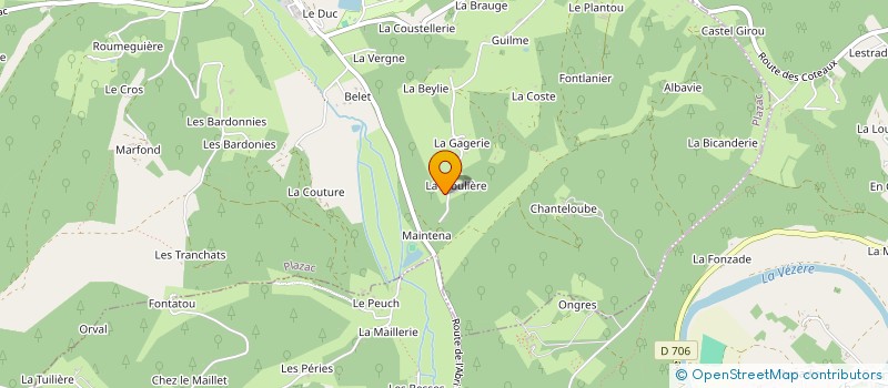 localisation de l'entreprise 527 916 472   PLAZAC