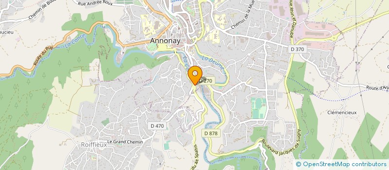 localisation de l'entreprise 527 930 911   SAINT-ETIENNE