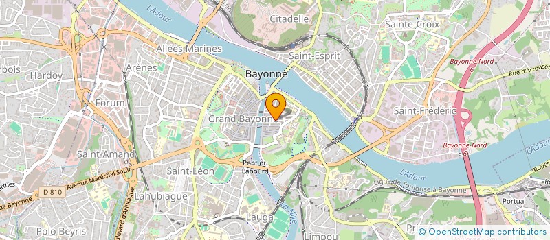 localisation de l'entreprise 527 940 795 à BAYONNE