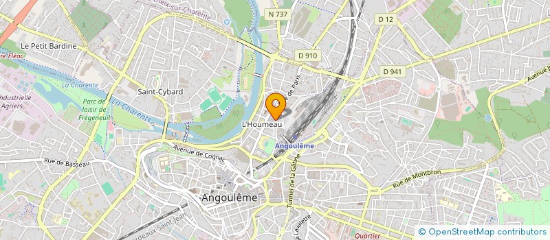 localisation de l'entreprise 527 946 875 à ANGOULEME