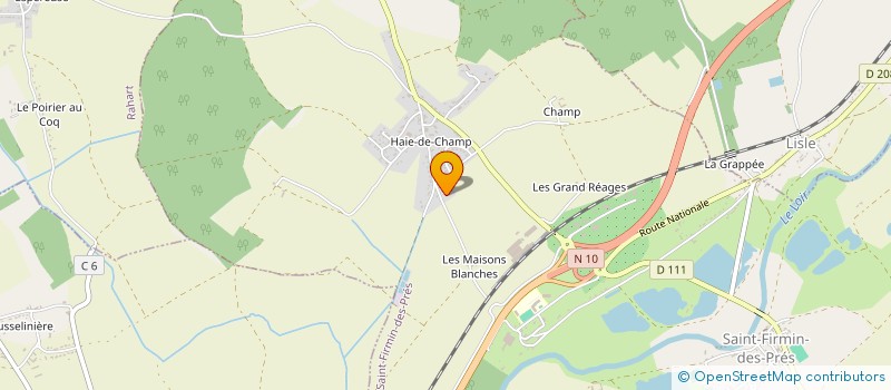 localisation de l'entreprise 527 959 514   SAINT-FIRMIN-DES-PRES