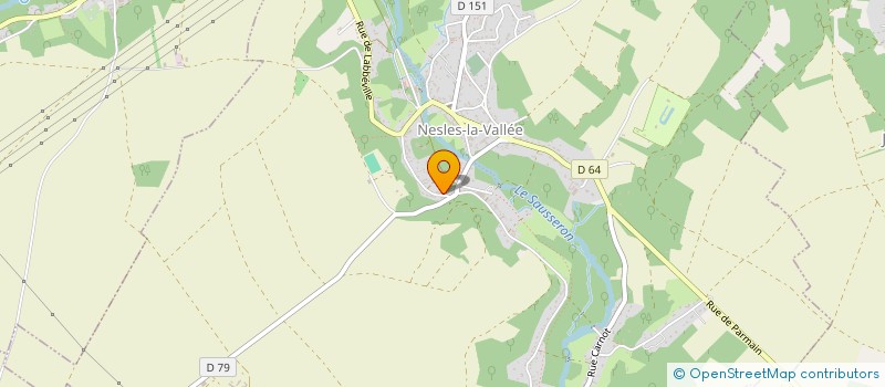 localisation de l'entreprise 527 960 876   NESLES-LA-VALLEE