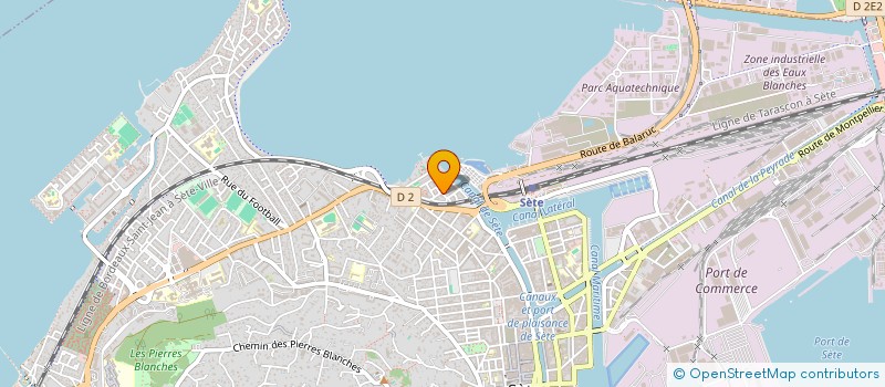 localisation de l'entreprise 527 961 825   SETE