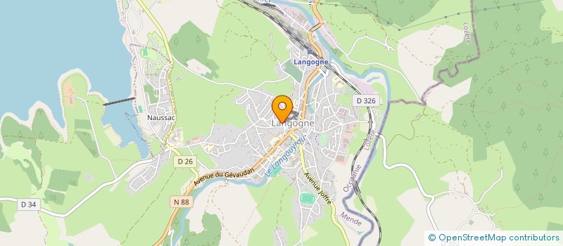 localisation de l'entreprise 527 982 441   LANGOGNE