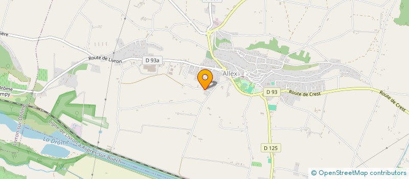 localisation de l'entreprise 527 992 671  à CREST