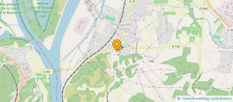 localisation de l'entreprise 527 996 938   CHATEAUNEUF-DU-RHONE