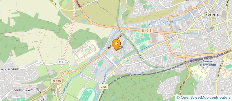 localisation de l'entreprise 528 004 245 à ROQUEBRUNE-SUR-ARGENS