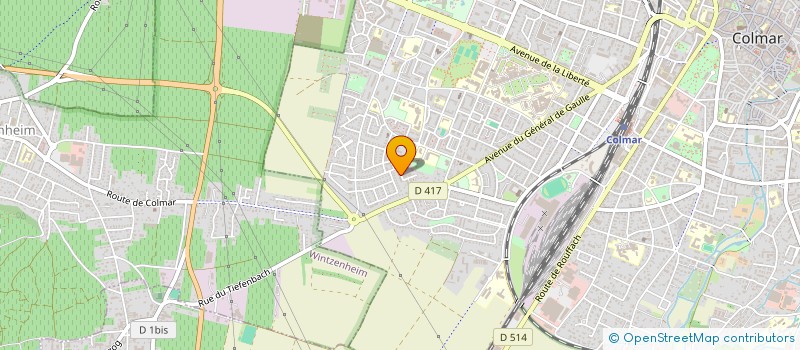 localisation de l'entreprise 528 010 614   SAINTE-CROIX-EN-PLAINE