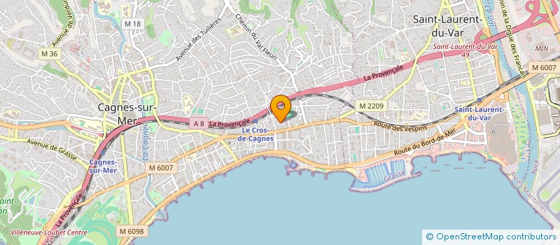 localisation de l'entreprise 528 017 767 à CAGNES-SUR-MER