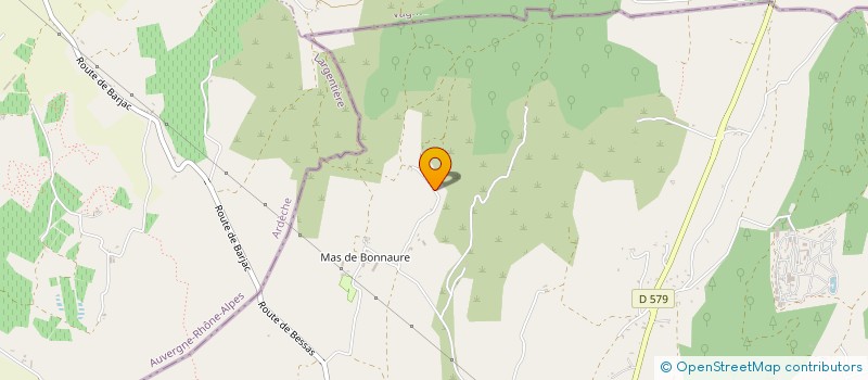 localisation de l'entreprise 528 030 414   BARJAC