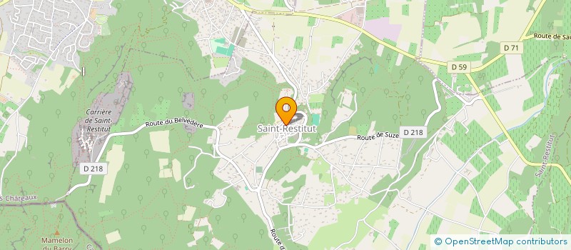 localisation de l'entreprise 528 051 733   SAINT-RESTITUT