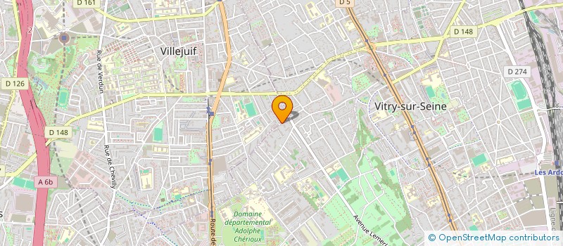 localisation de l'entreprise 528 058 761 à VITRY-SUR-SEINE