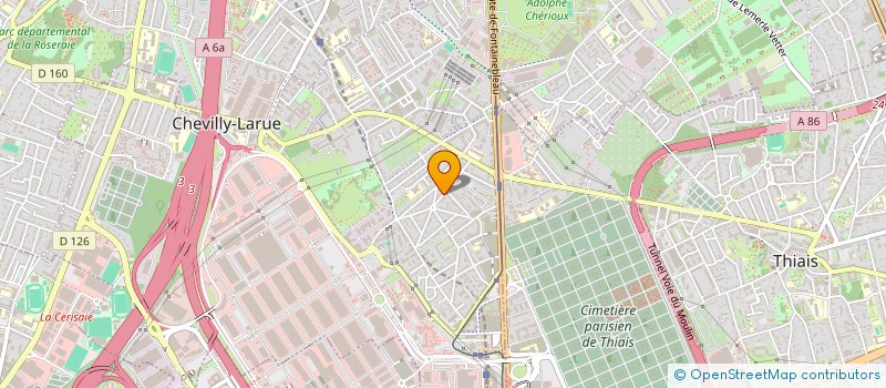 localisation de l'entreprise 528 096 969 à THIAIS