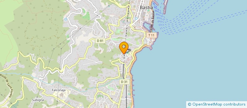 localisation de l'entreprise 528 100 530 à BASTIA
