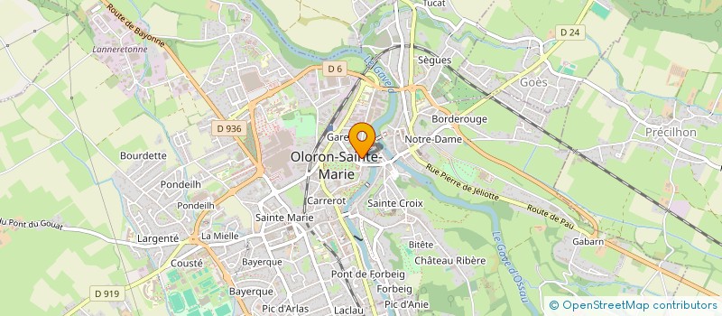 localisation de l'entreprise 528 101 231  à PAU