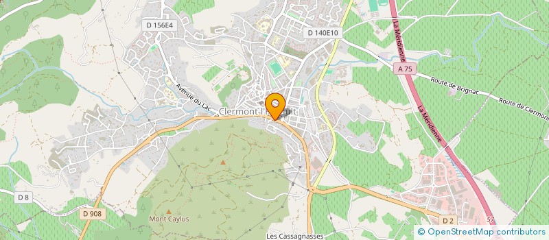 localisation de l'entreprise 528 103 740 à CLERMONT-L'HERAULT
