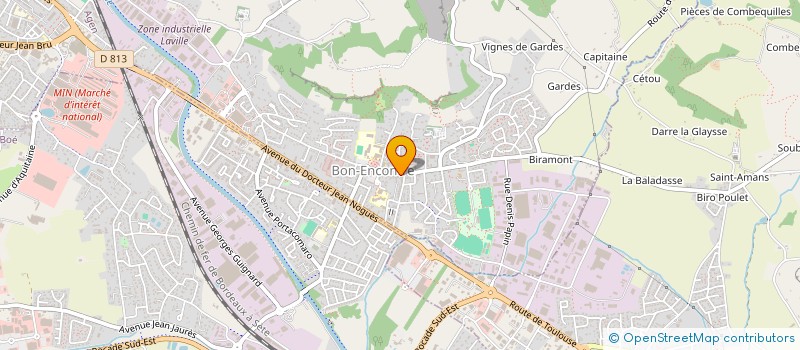 localisation de l'entreprise 528 154 735   AGEN