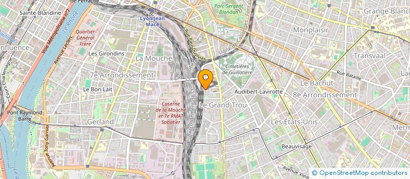 localisation de l'entreprise 528 166 812   LYON