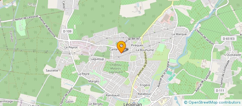 localisation de l'entreprise 528 173 735   LEOGNAN