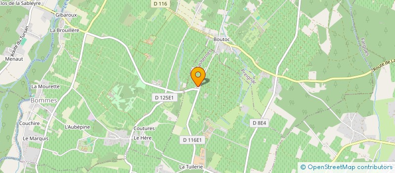 localisation de l'entreprise 528 176 365   BIEUJAC